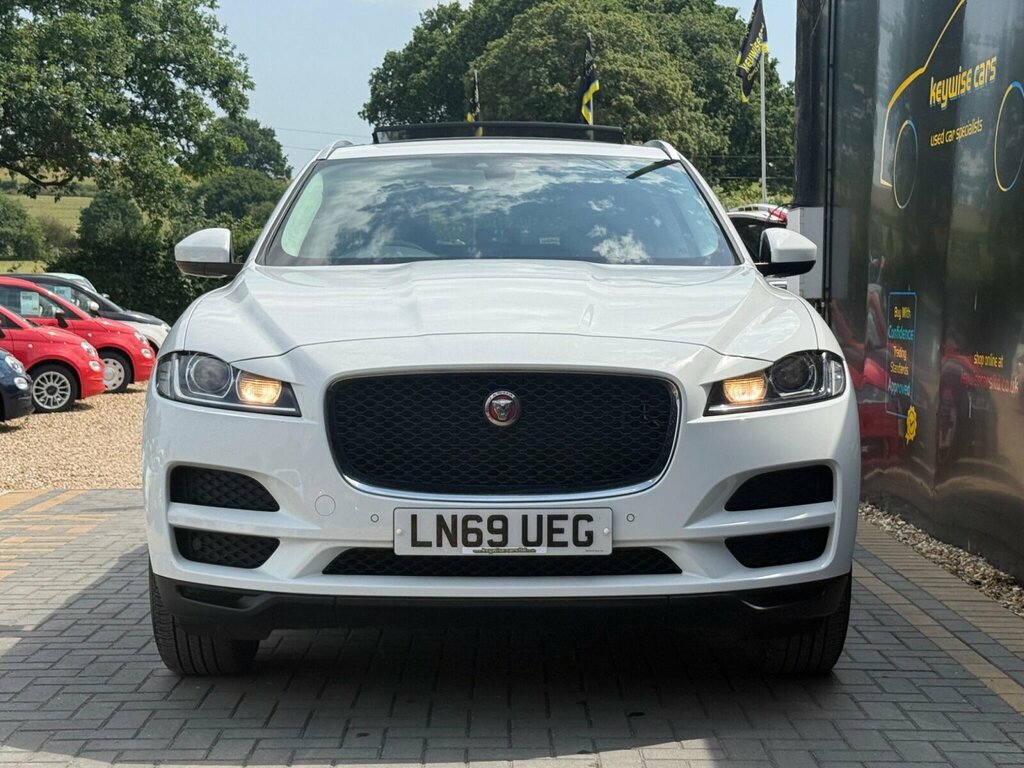 Jaguar F-Pace V6 Sport Awd White #8
