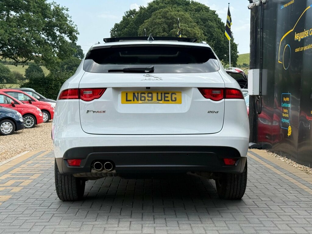 Jaguar F-Pace 2.0 D180 Prestige Euro 6 Ss White #4