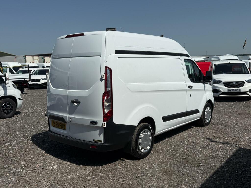 Ford Transit Custom 2.0 300 Ecoblue Leader L1 H2 Euro 6 Ss YS69FDN White #6