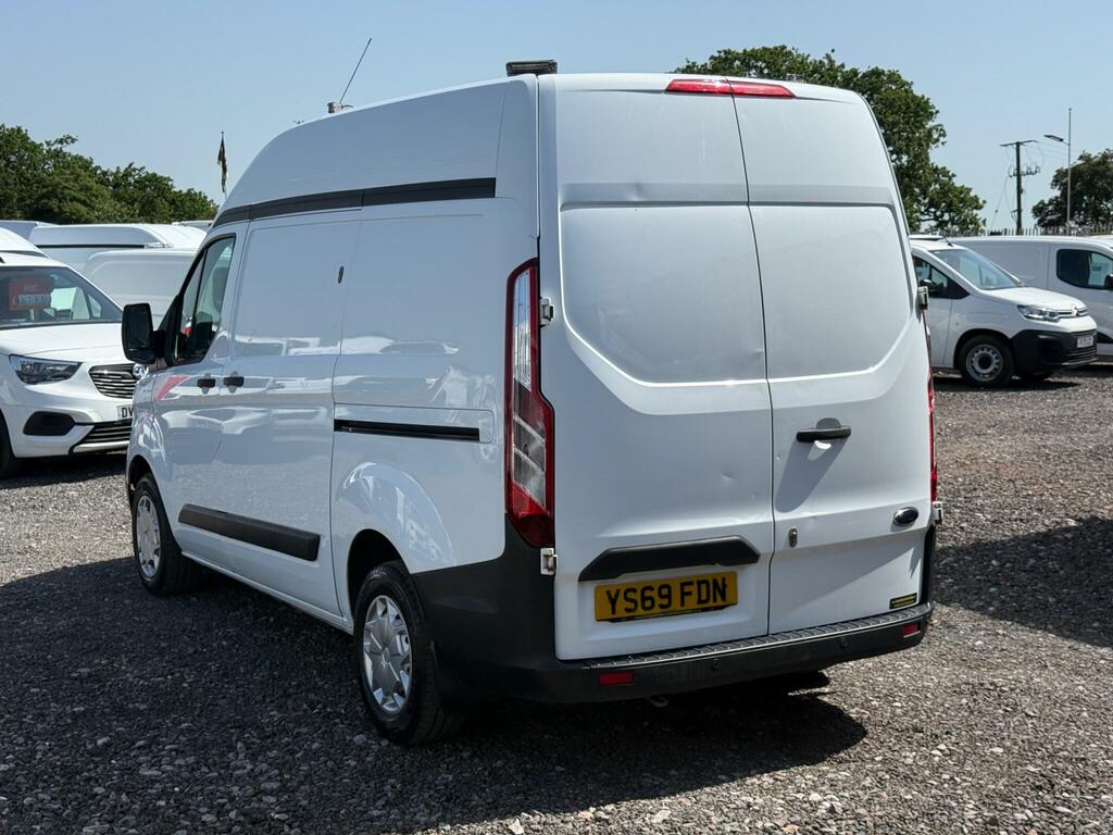 Ford Transit Custom 2.0 300 Ecoblue Leader L1 H2 Euro 6 Ss YS69FDN White #4