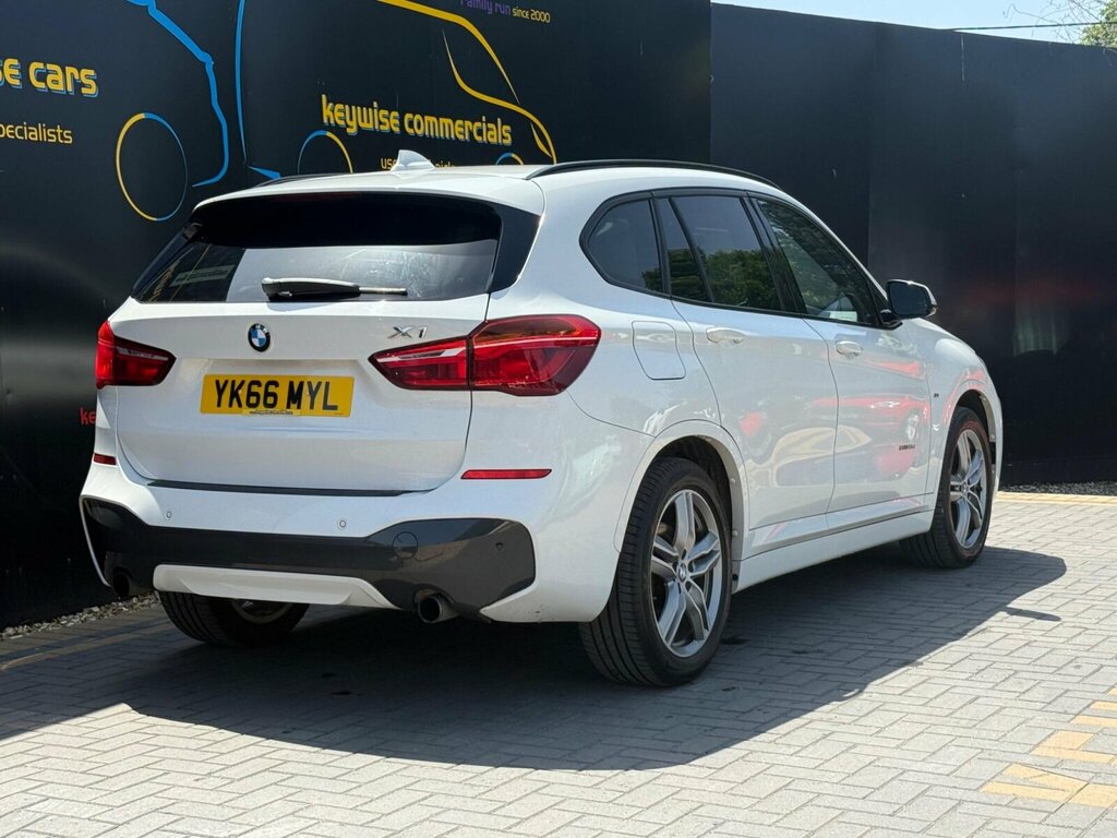 BMW X1 2.0 20D M Sport Xdrive Euro 6 Ss White #5