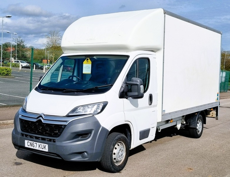 Citroen Relay 35 L3 Bluehdi CN67KUK White #3