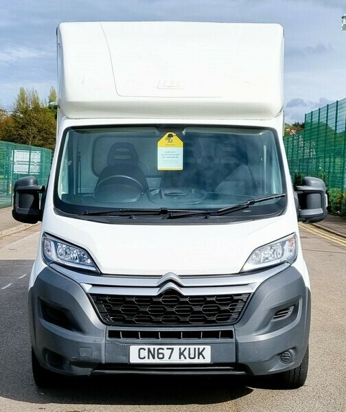 Citroen Relay 35 L3 Bluehdi CN67KUK White #2