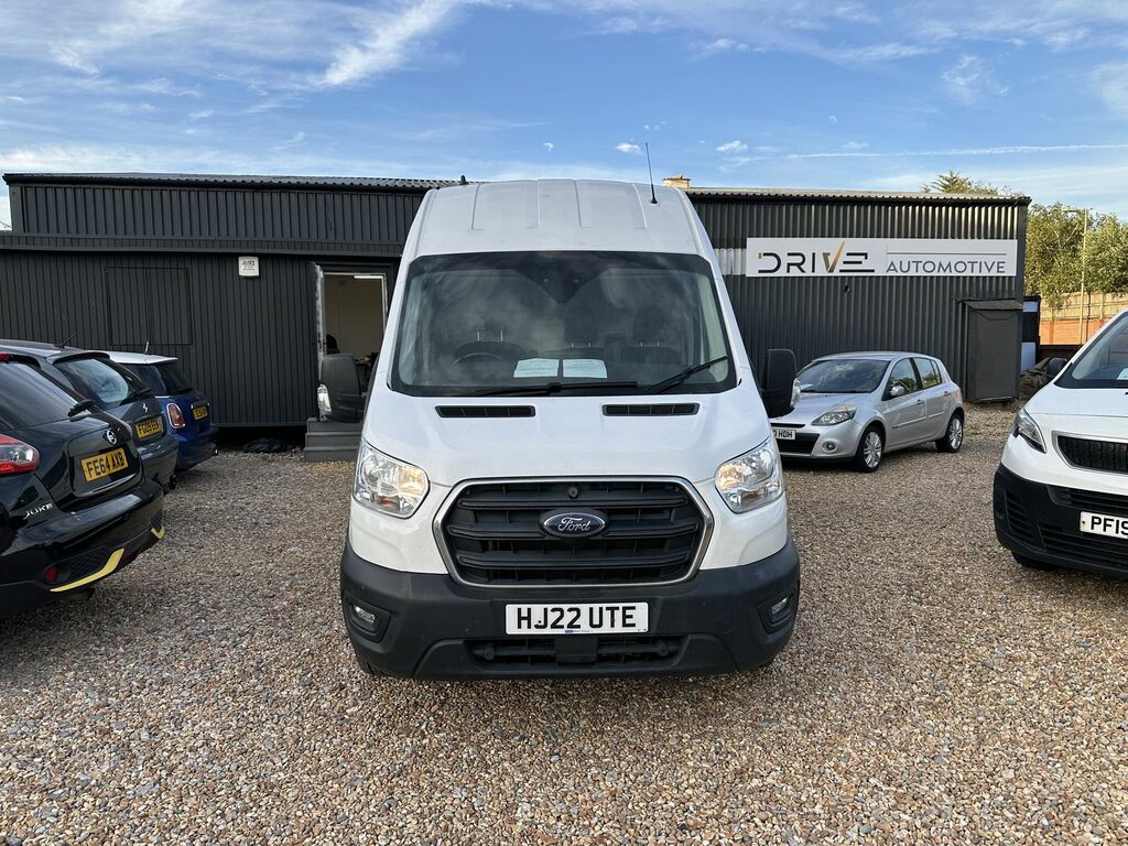 Ford Transit Custom 2.0L 350 L4 H3 Trend Ecoblue Euro 6 HJ22UTE White #2