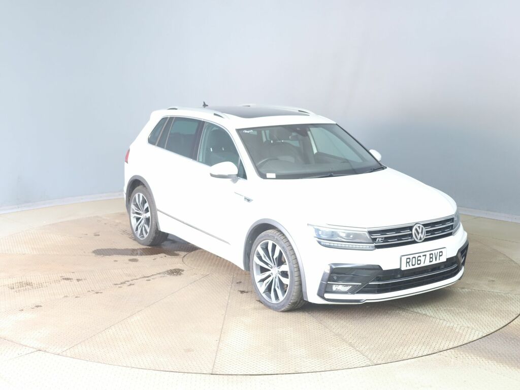 Volkswagen Tiguan 2.0 Tdi R-line Suv Dsg 4Motion Euro 6 White