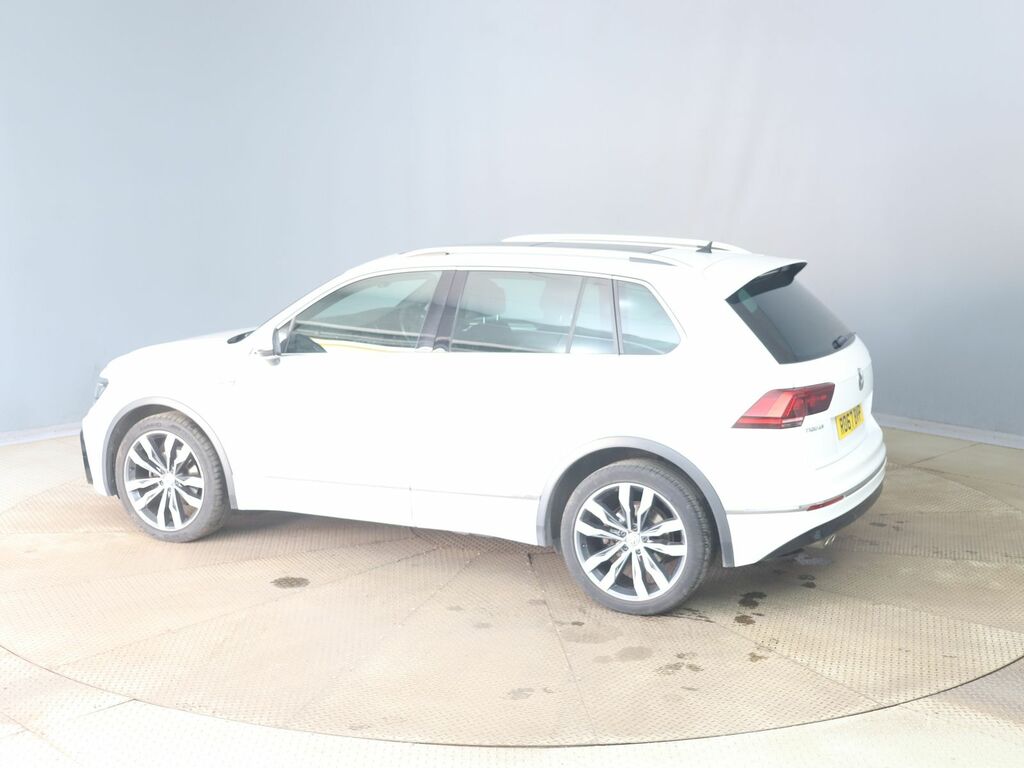 Volkswagen Tiguan 2.0 Tdi R-line Suv Dsg 4Motion Euro 6 White #5