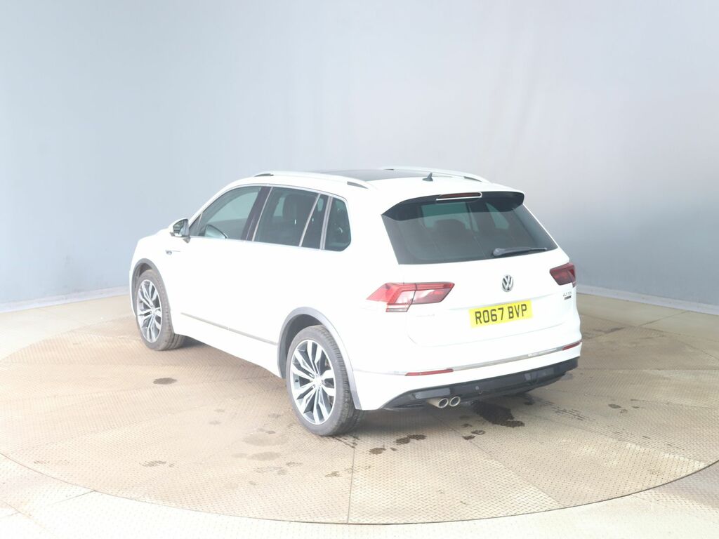 Volkswagen Tiguan 2.0 Tdi R-line Suv Dsg 4Motion Euro 6 White #4