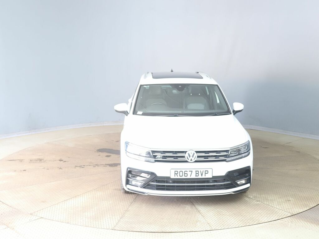 Volkswagen Tiguan 2.0 Tdi R-line Suv Dsg 4Motion Euro 6 White #2