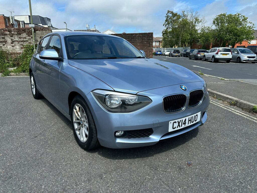 BMW 1 Series 1.6 118I Se Hatchback Euro 6 Ss CX14HUO Blue #2