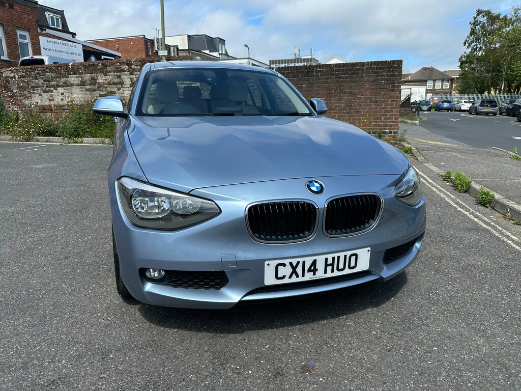 BMW 1 Series 1.6 118I Se Hatchback Euro 6 Ss CX14HUO Blue #3