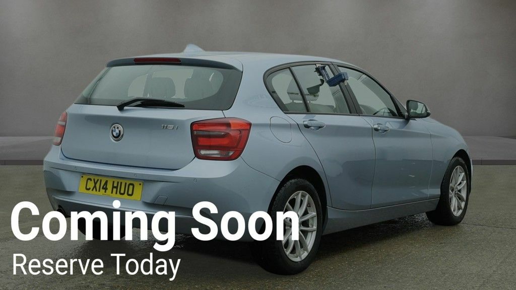 BMW 1 Series 1.6 118I Se Hatchback Euro 6 Ss Blue #2
