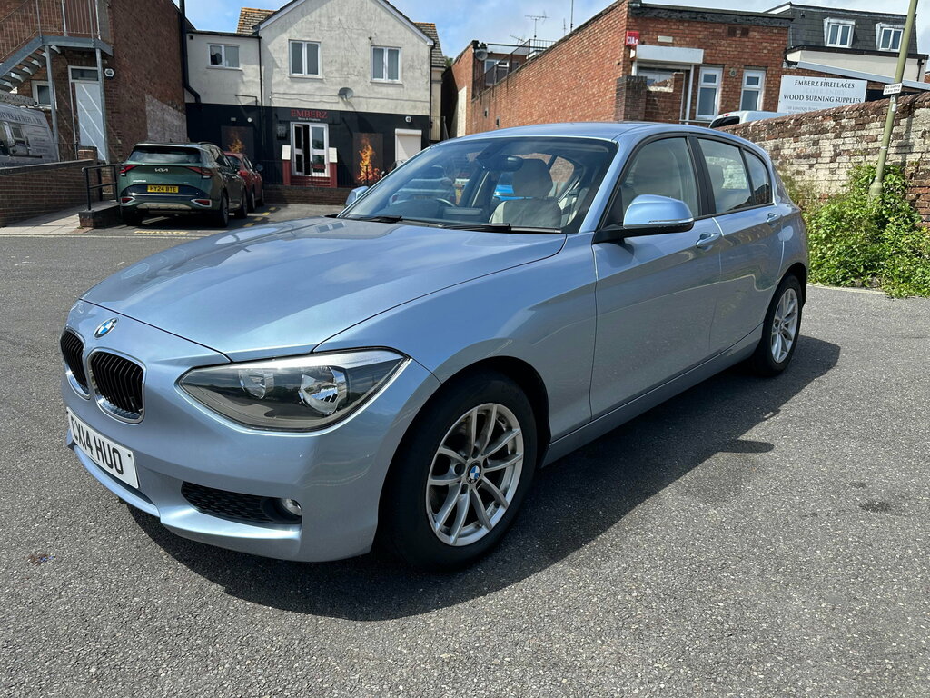 BMW 1 Series 1.6 118I Se Hatchback Euro 6 Ss CX14HUO Blue #6