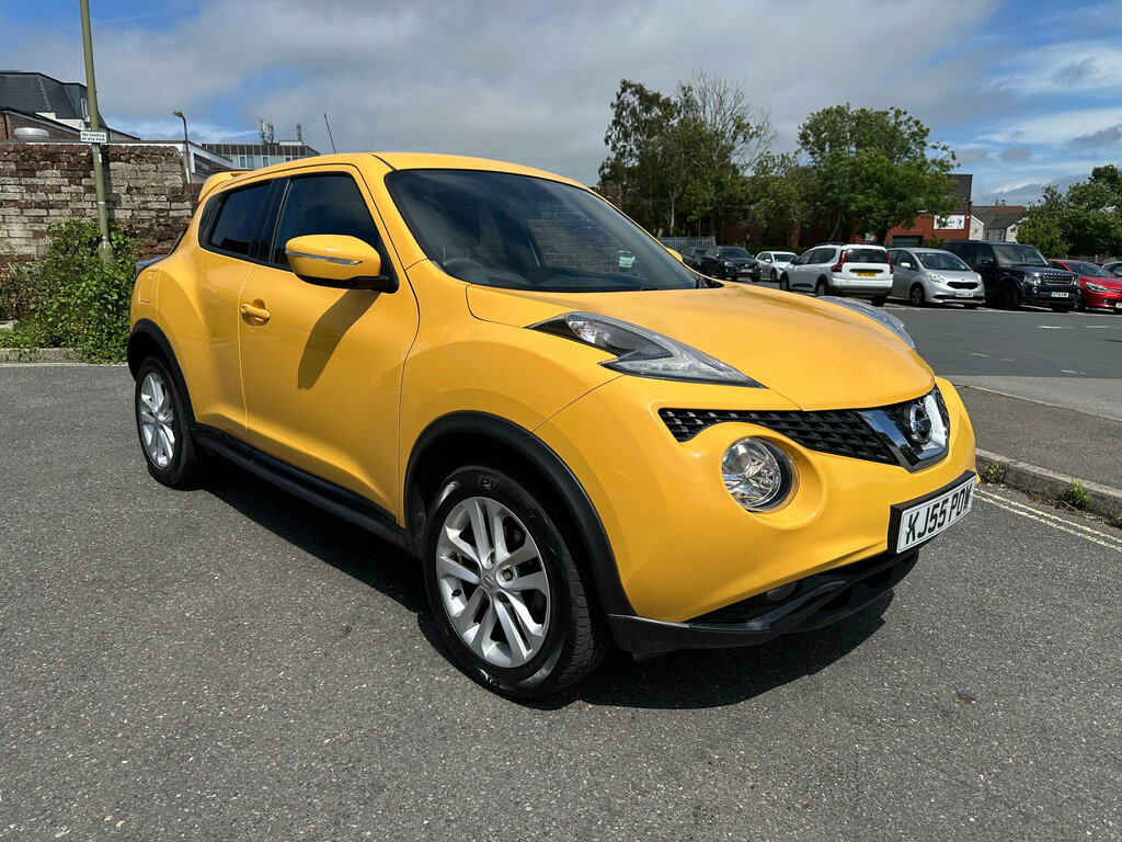 Nissan Juke 1.6 Acenta Premium Suv Xtron Euro 6 11 Yellow