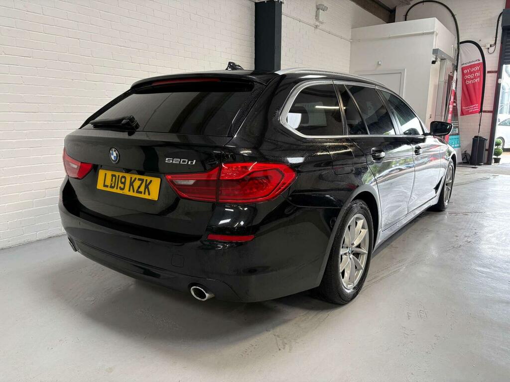 BMW 5 Series 2.0 520D Se Touring Euro 6 Ss Black #6