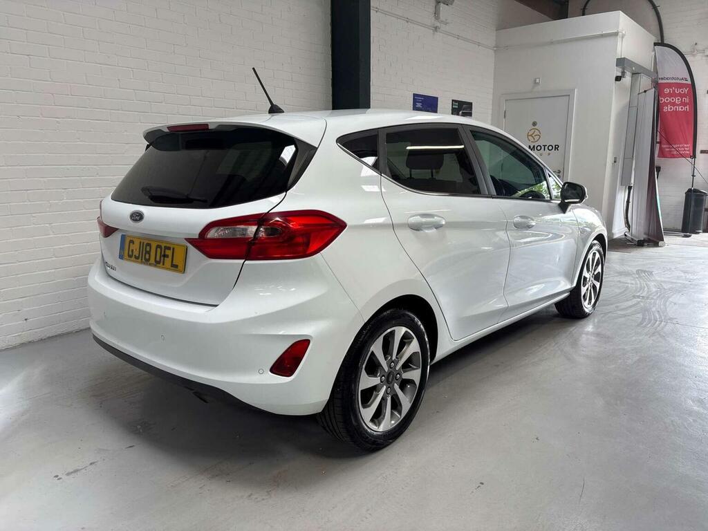 Ford Fiesta 1.0T Ecoboost Zetec Euro 6 Ss White #5