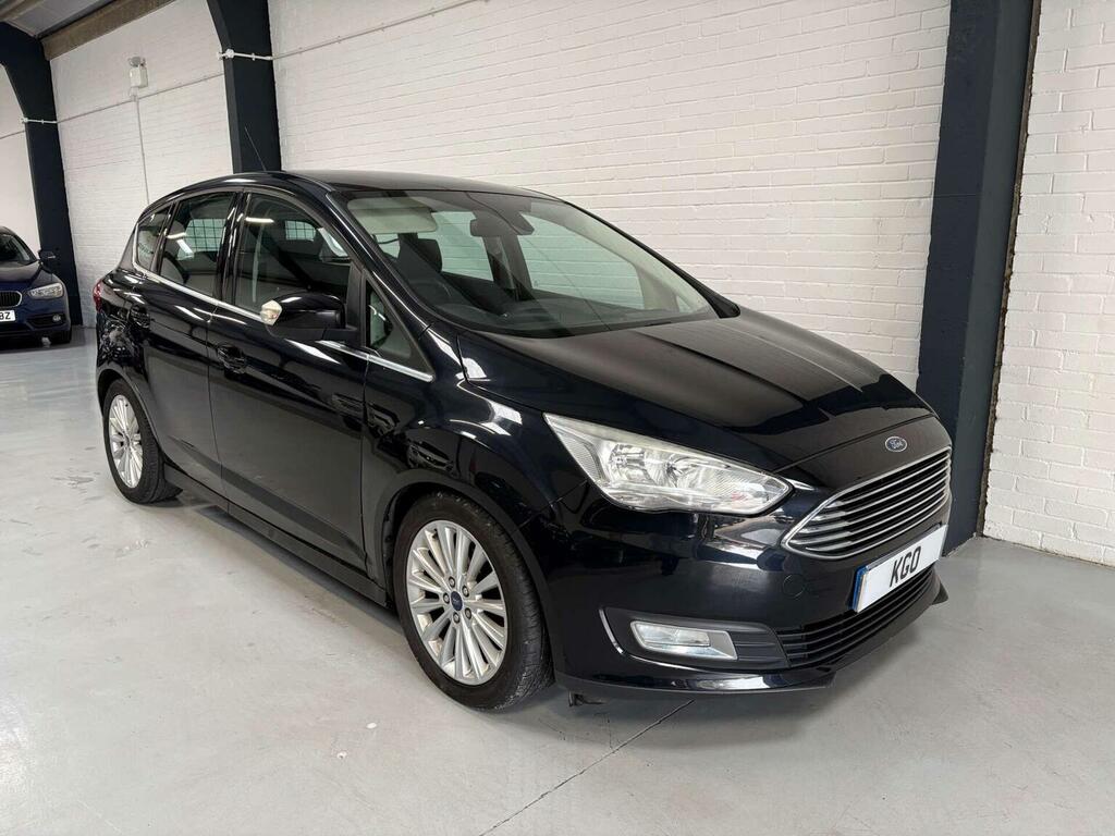 Ford C-Max Mpv 1.0T Ecoboost Titanium Euro 6 Ss 2015 Black