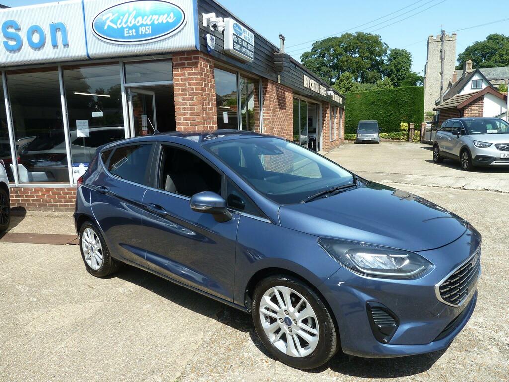 Ford Fiesta 1.0T Ecoboost Mhev Titanium Dct Euro 6 Ss Blue #6