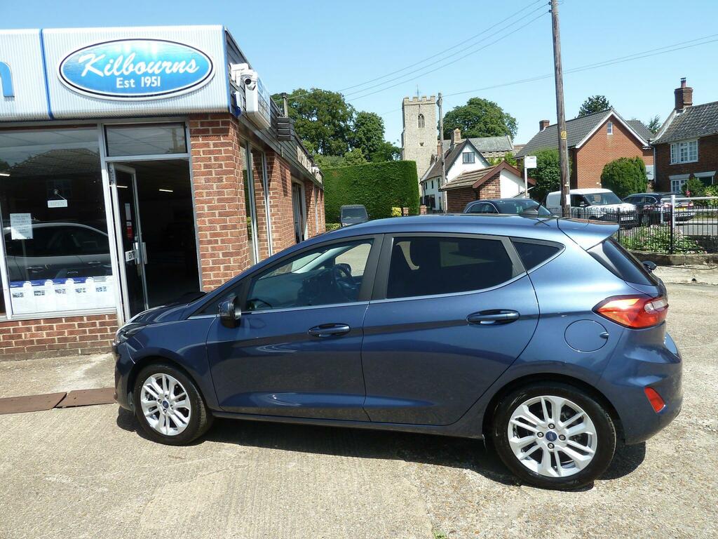 Ford Fiesta 1.0T Ecoboost Mhev Titanium Dct Euro 6 Ss Blue #4