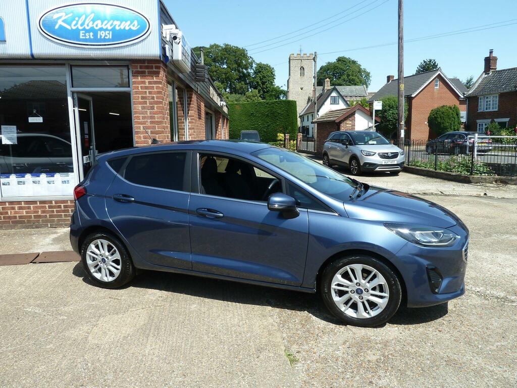 Ford Fiesta 1.0T Ecoboost Mhev Titanium Dct Euro 6 Ss Blue #5