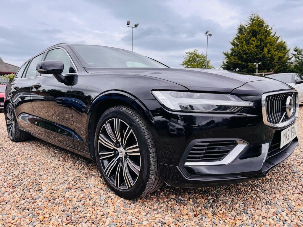 Volvo V60 2.0H T6 Recharge 11.6Kwh Inscription Awd Euro YV21FOU Black #5