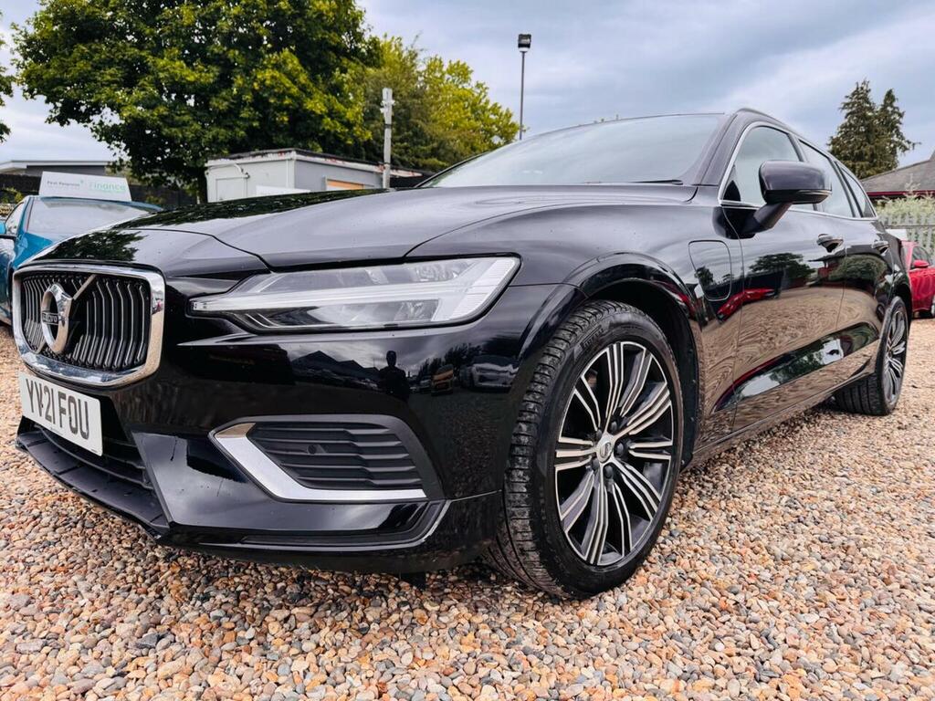 Volvo V60 2.0H T6 Recharge 11.6Kwh Inscription Awd Euro YV21FOU Black #3