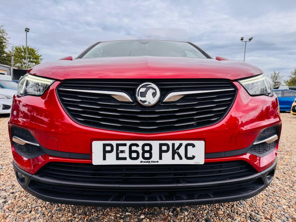 Vauxhall Grandland X 1.2 Turbo Se Euro 6 Ss PE68PKC Red #2