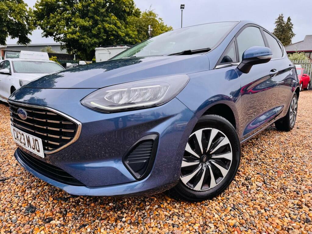 Ford Fiesta 1.0T Ecoboost Mhev Titanium Euro 6 Ss CK23MJO Blue #3