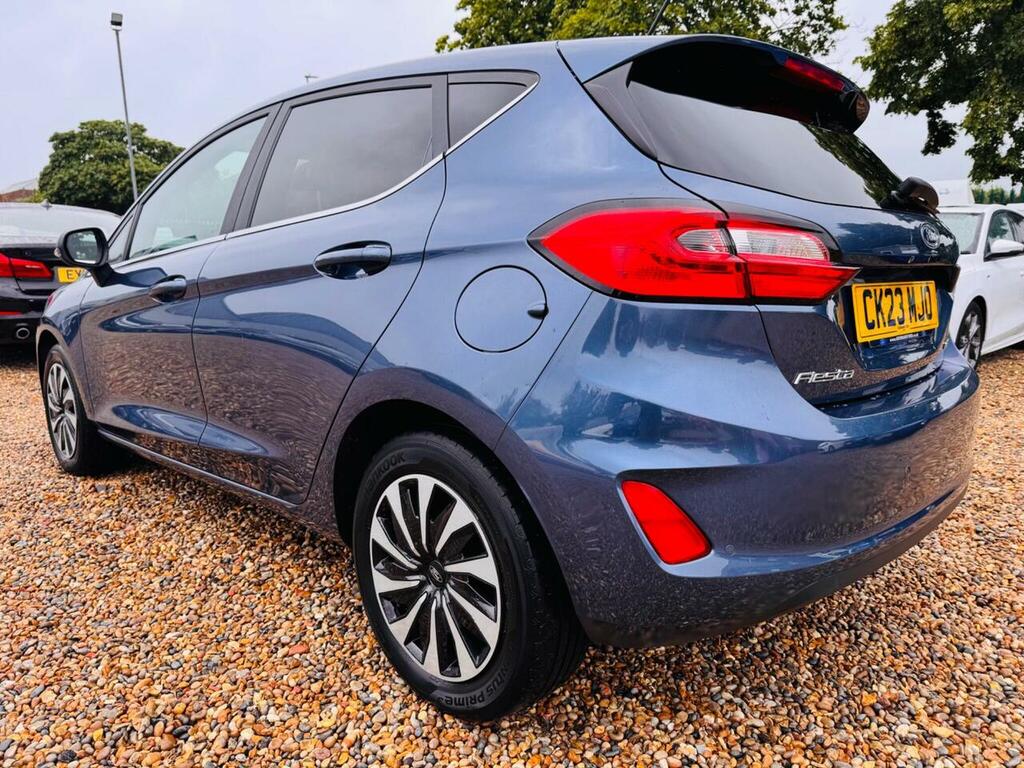 Ford Fiesta 1.0T Ecoboost Mhev Titanium Euro 6 Ss CK23MJO Blue #4