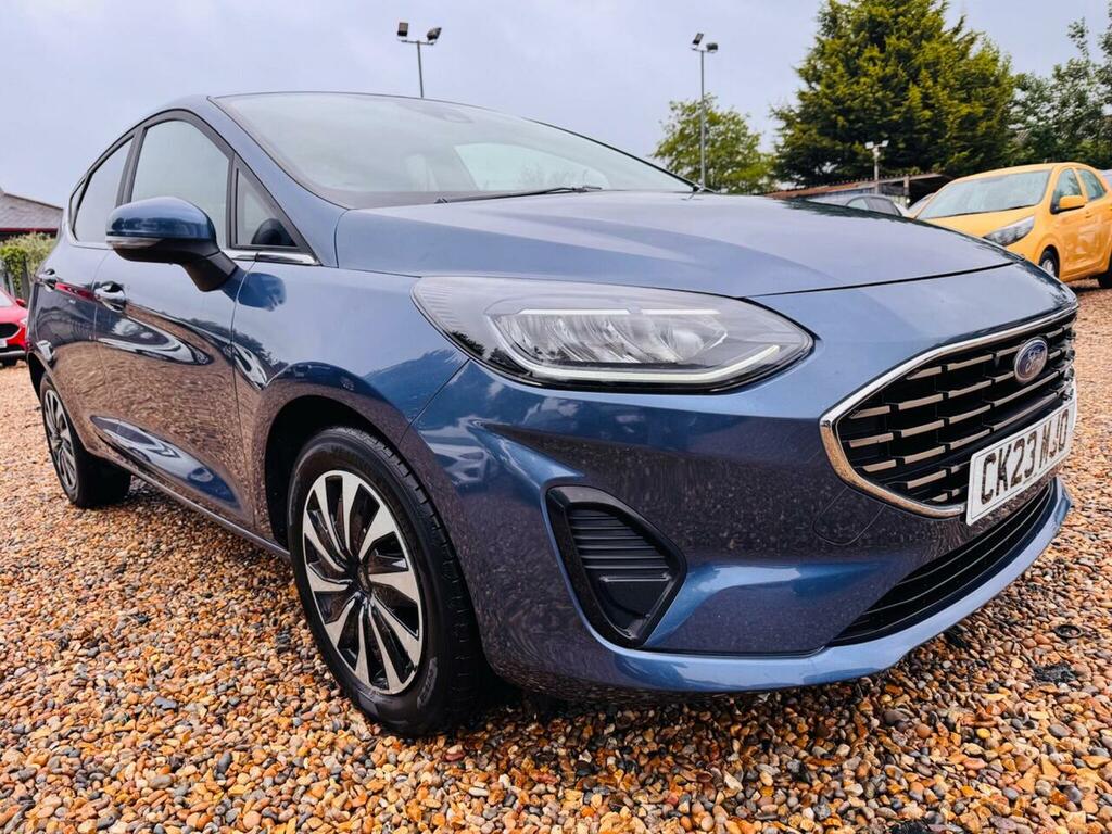 Ford Fiesta 1.0T Ecoboost Mhev Titanium Euro 6 Ss CK23MJO Blue #5