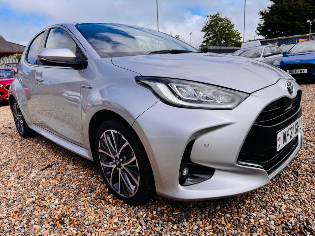 Toyota Yaris 1.5 Vvt-h Excel E-cvt Euro 6 Ss WF21GHJ Silver #5
