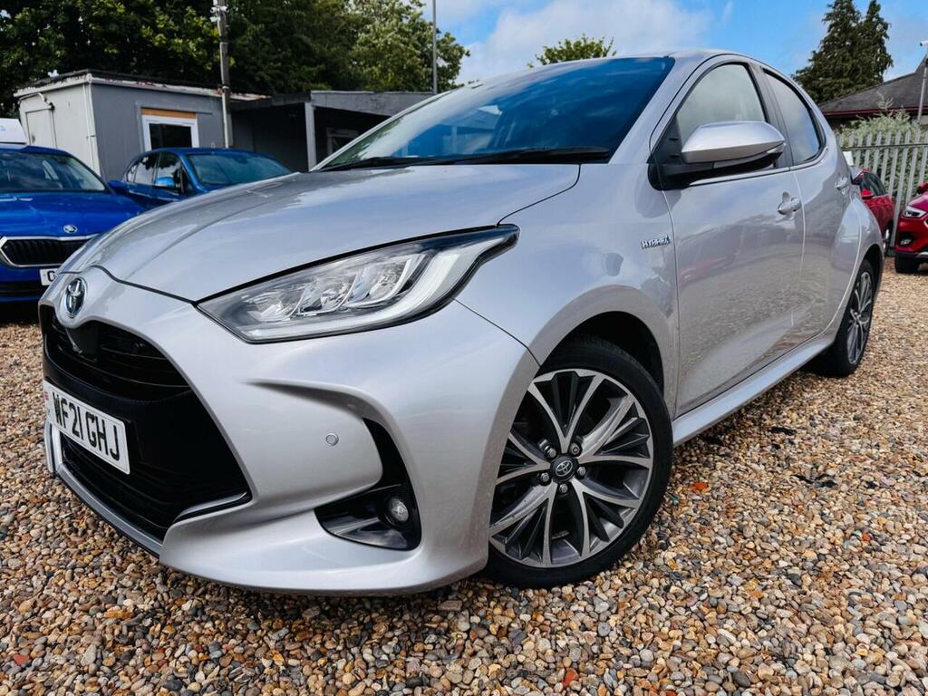 Toyota Yaris 1.5 Vvt-h Excel E-cvt Euro 6 Ss WF21GHJ Silver #3