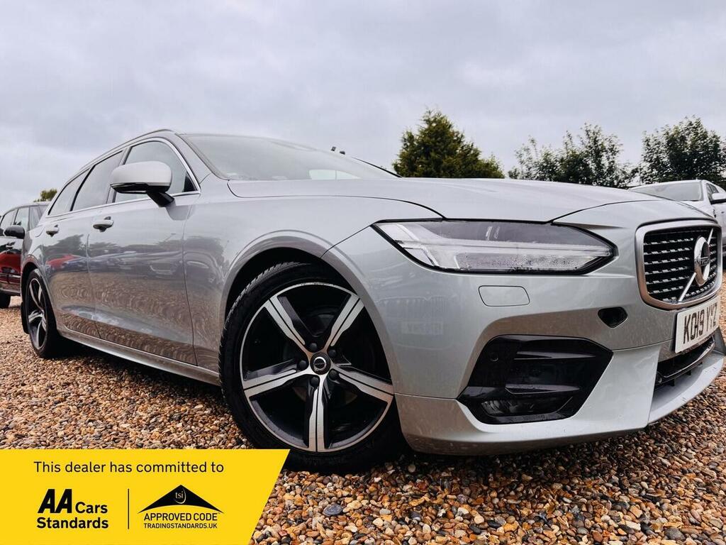 Volvo V90 2.0 D4 R-design Euro 6 Ss Silver
