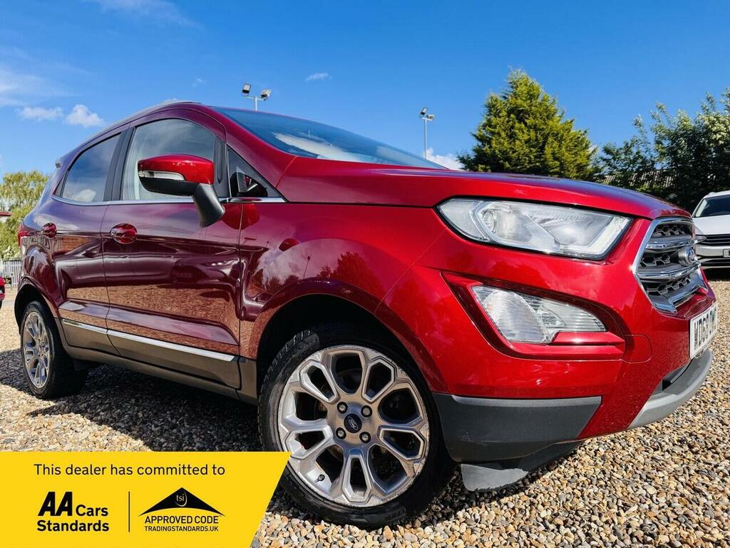 Ford Ecosport 1.0T Ecoboost Titanium Euro 6 Ss Red
