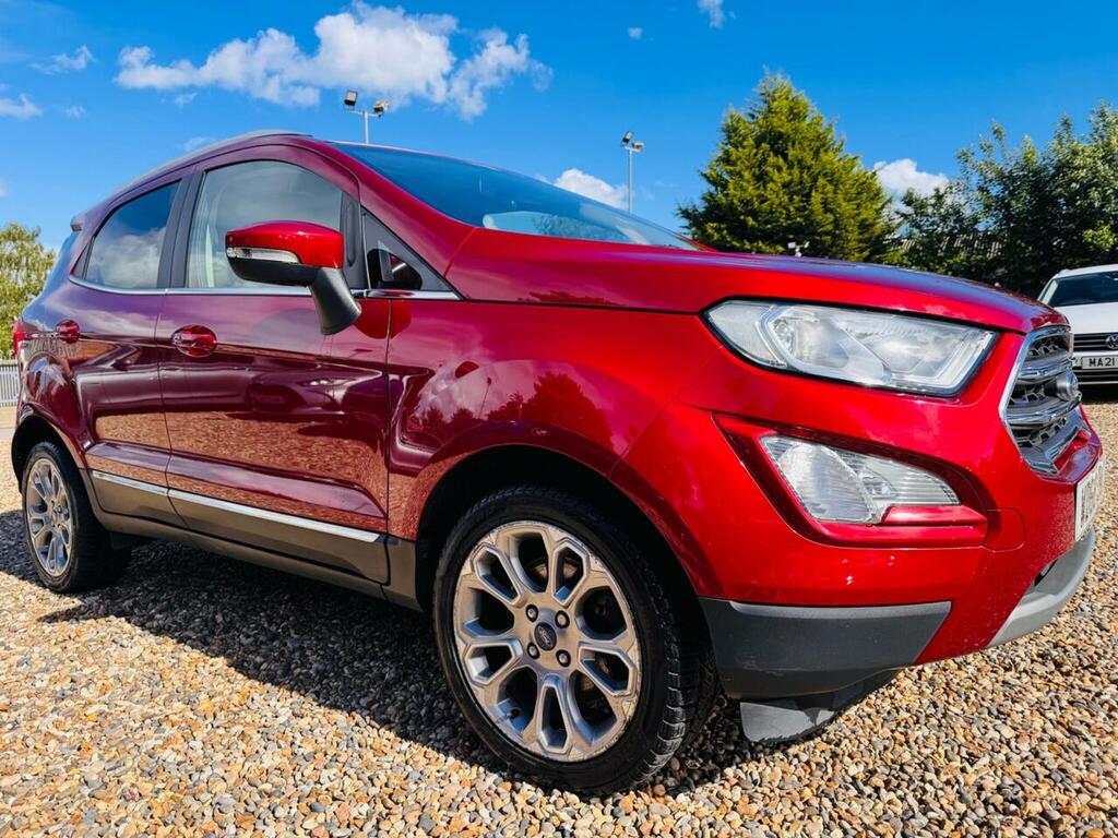 Ford Ecosport 1.0T Ecoboost Titanium Euro 6 Ss WD68OWC Red #3