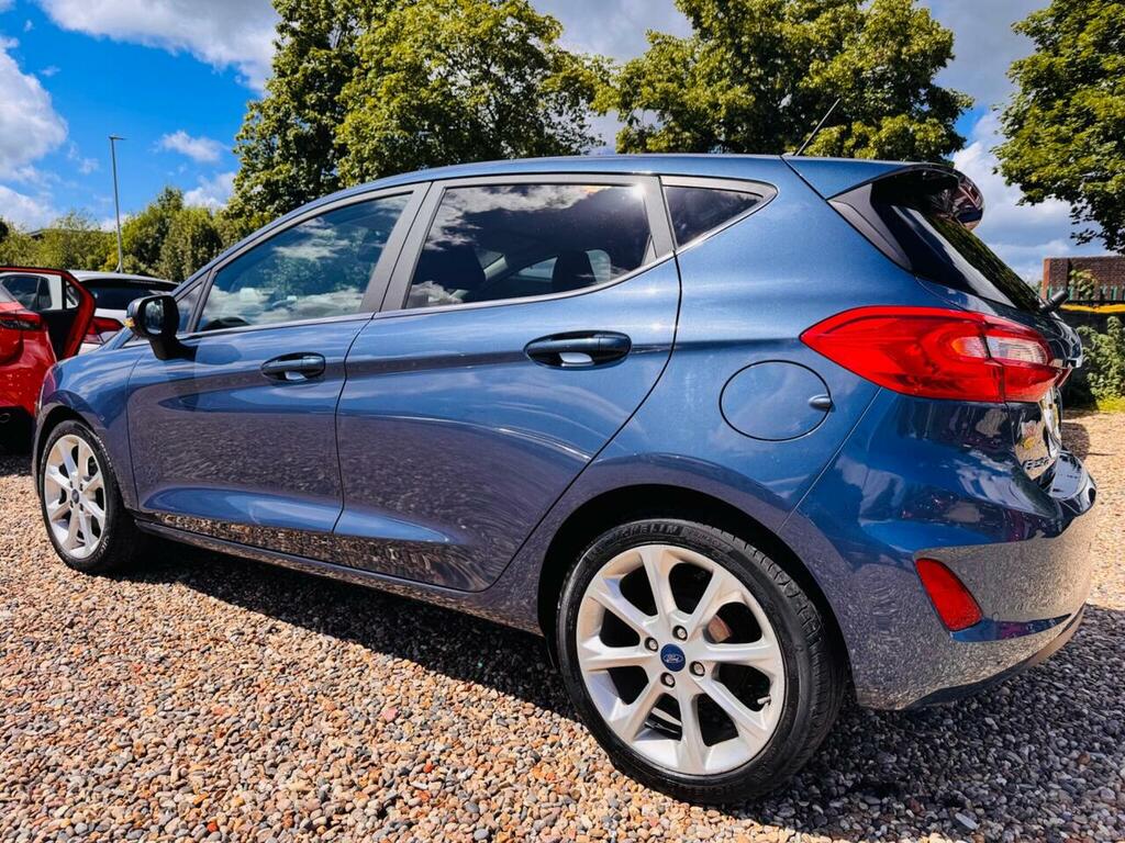 Ford Fiesta 1.0T Ecoboost Titanium X Dct Euro 6 Ss CU21LHM Blue #4