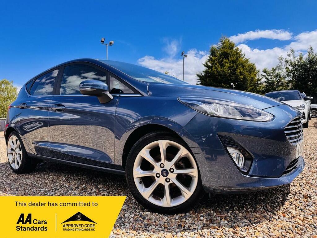 Ford Fiesta 1.0T Ecoboost Titanium X Dct Euro 6 Ss Blue