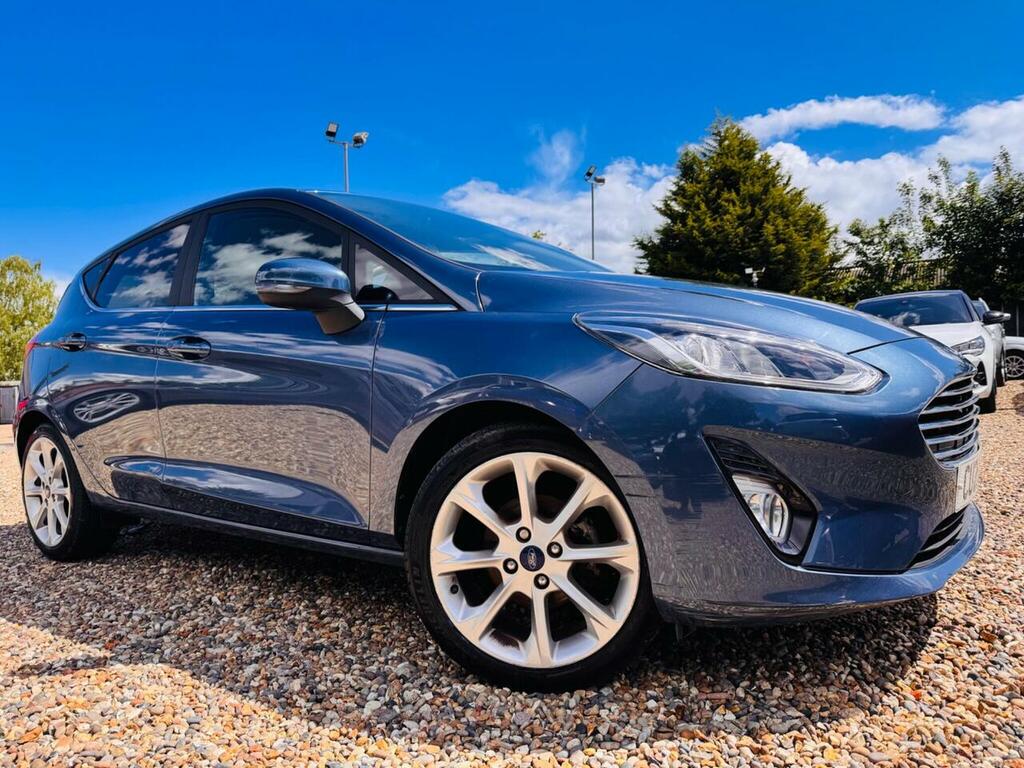 Ford Fiesta 1.0T Ecoboost Titanium X Dct Euro 6 Ss CU21LHM Blue #3