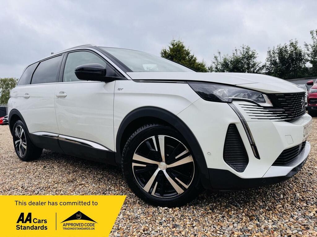 Peugeot 5008 1.5 Bluehdi Gt Euro 6 Ss CV21FDX White