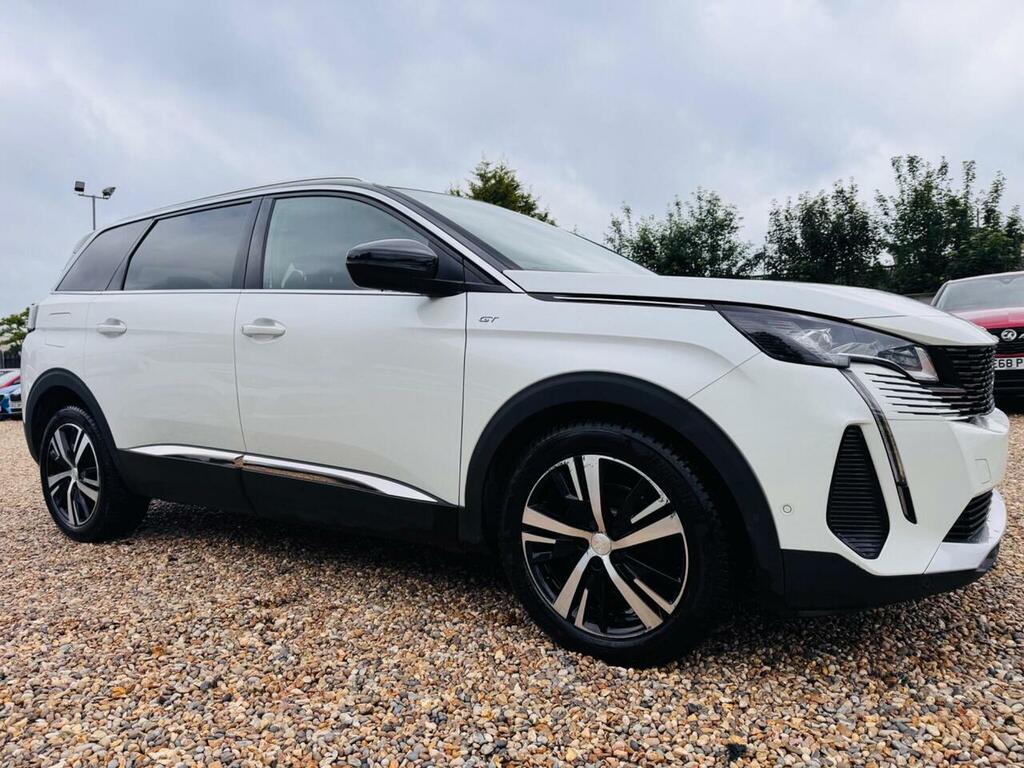 Peugeot 5008 1.5 Bluehdi Gt Euro 6 Ss CV21FDX White #3