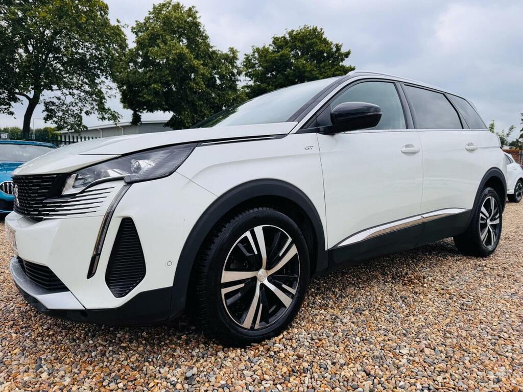 Peugeot 5008 1.5 Bluehdi Gt Euro 6 Ss CV21FDX White #4