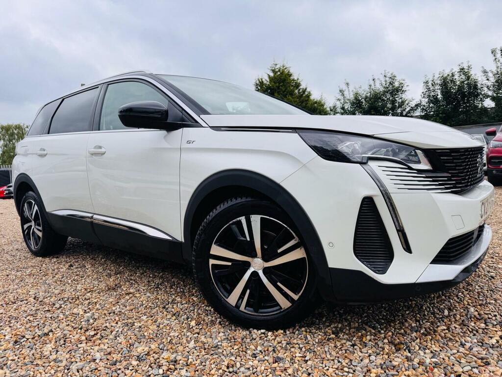 Peugeot 5008 1.5 Bluehdi Gt Euro 6 Ss CV21FDX White #6