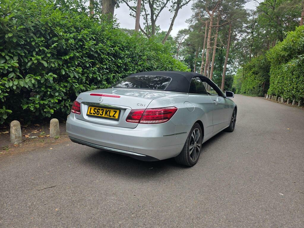 Mercedes-Benz E Class 2.1 E220 Cdi Se Cabriolet G-tronic Euro 5 S S LS63KLZ Silver #5