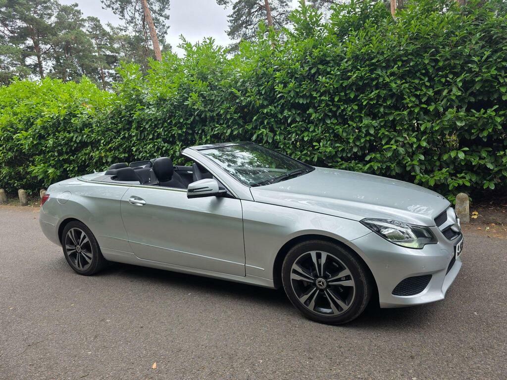 Mercedes-Benz E Class 2.1 E220 Cdi Se Cabriolet G-tronic Euro 5 S S Silver