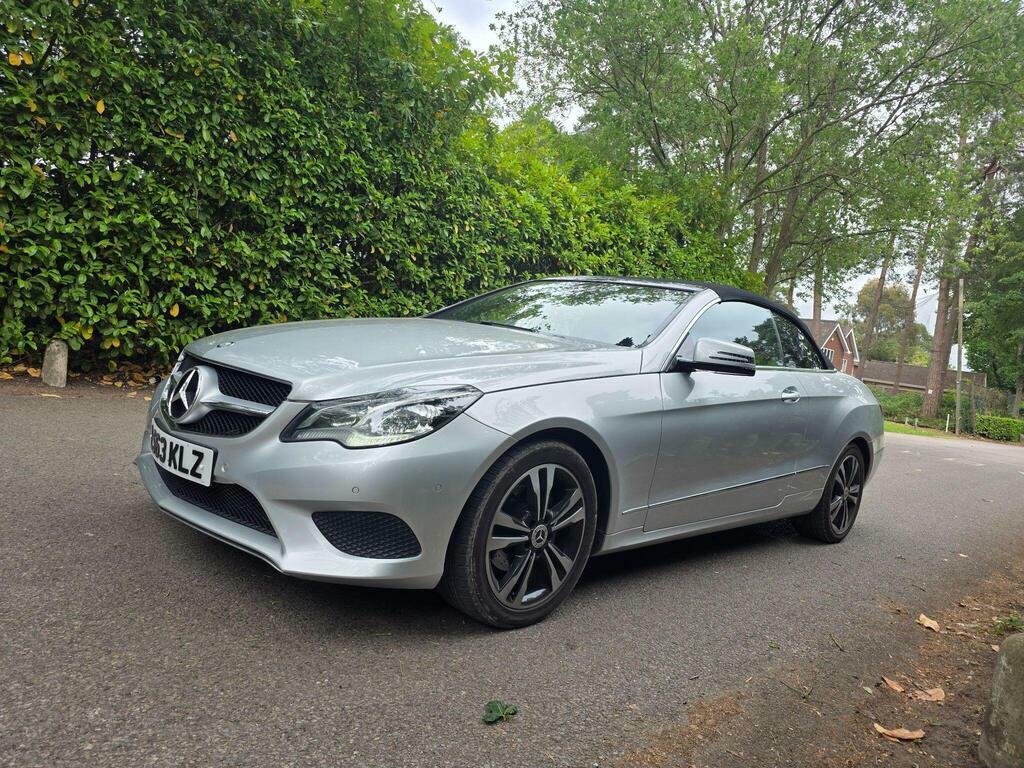 Mercedes-Benz E Class 2.1 E220 Cdi Se Cabriolet G-tronic Euro 5 S S LS63KLZ Silver #2