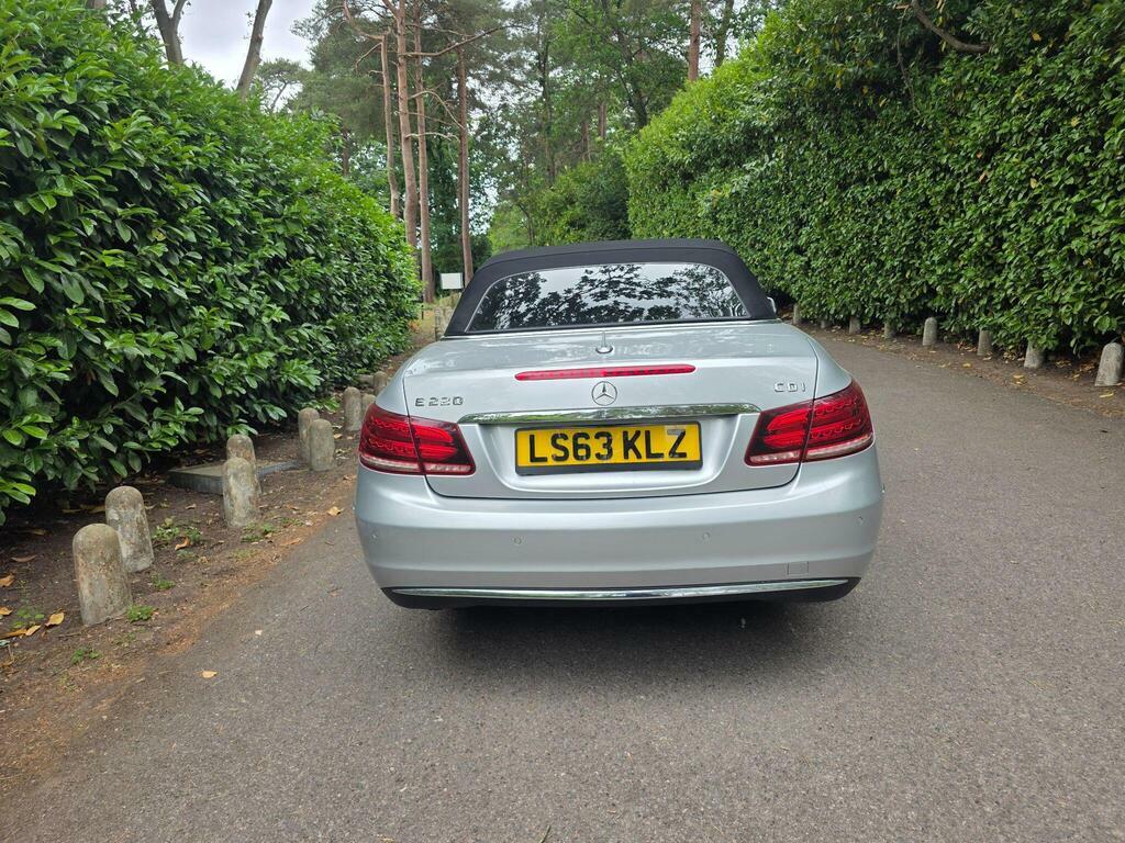 Mercedes-Benz E Class 2.1 E220 Cdi Se Cabriolet G-tronic Euro 5 S S LS63KLZ Silver #6