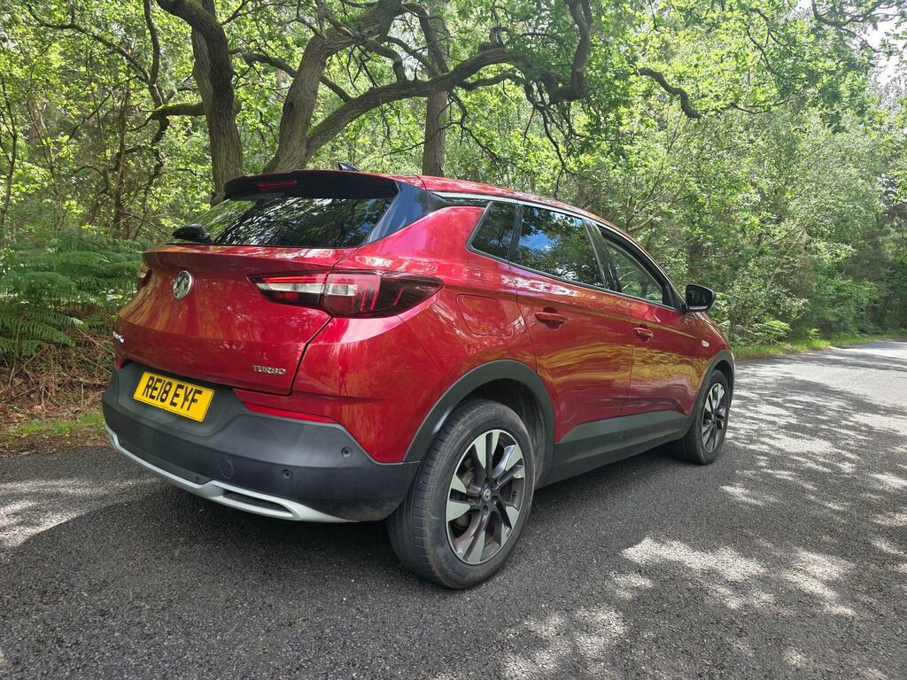 Vauxhall Grandland X 1.2 Turbo Sport Nav Euro 6 S S Red #2
