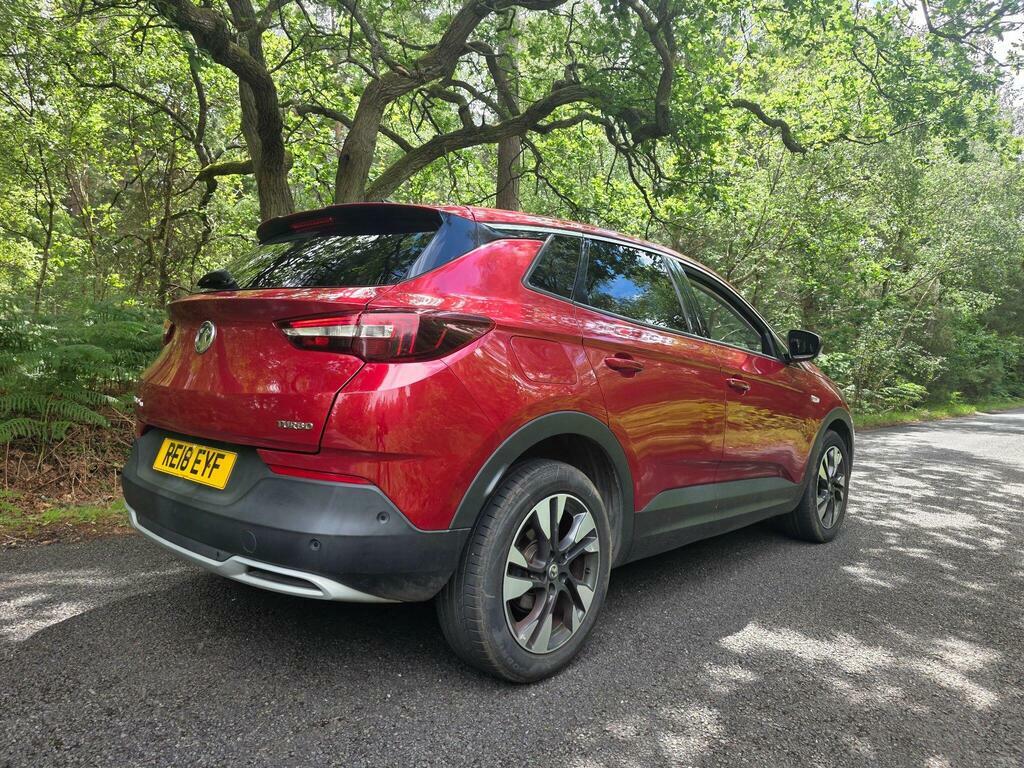 Vauxhall Grandland X 1.2 Turbo Sport Nav Euro 6 S S Red #6