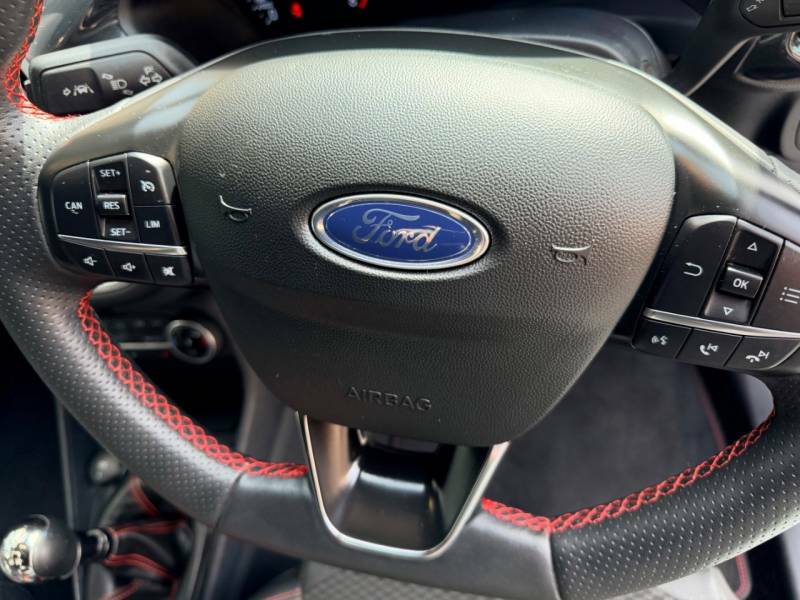 Ford Fiesta 1.0 Ecoboost Hybrid Mhev 125 St-line X Edition GV21JVC White #6
