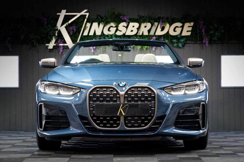 BMW M4 Mht Convertible Hybrid Xdrive Euro 6 Blue #4
