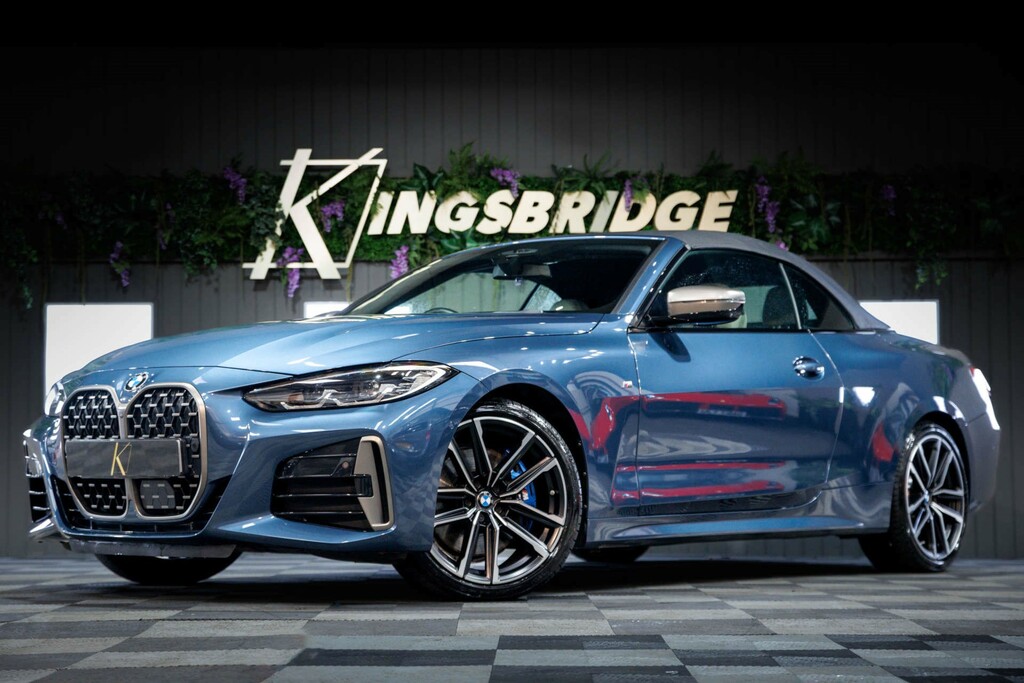 BMW M4 Mht Convertible Hybrid Xdrive Euro 6 Blue #2